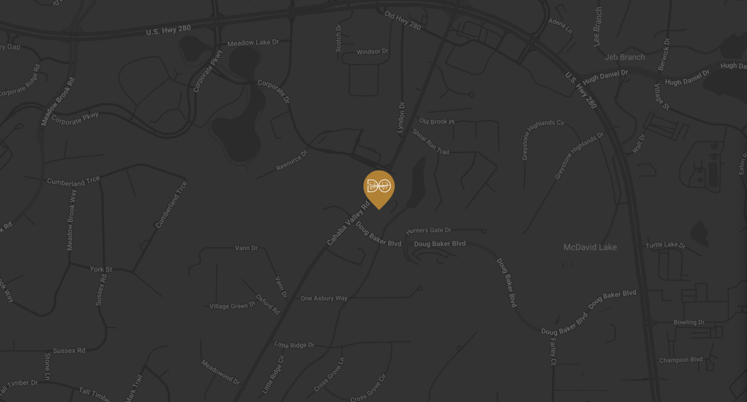 Map Of The Dyer Orthodontics On Cahaba Valley Road
